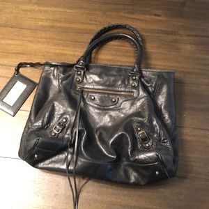 Original Balenciaga Motorcycle Bag